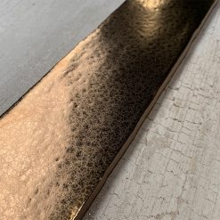Handvorm Tegel 7,5x30 Goud Metallic Glans op Voorraad CU