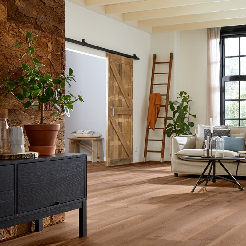 PVC – mFLOR Broad Leaf Dark Sycamore 121,92×18,42 Bruin