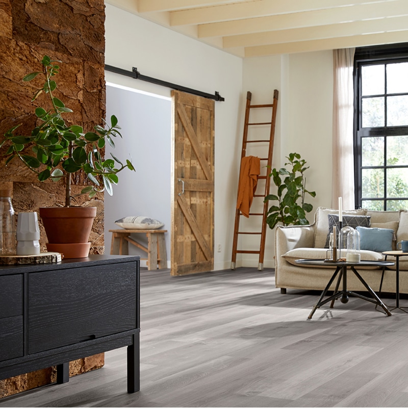 PVC – mFLOR Broad Leaf Grey Sycamore 121,92×18,42 Grijs