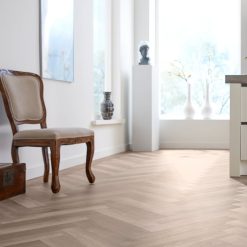 Alternative view of PVC - mFLOR Parva Plus Broad Leaf Visgraat Smoky Sycamore 60,96x11,43 Lichtbruin