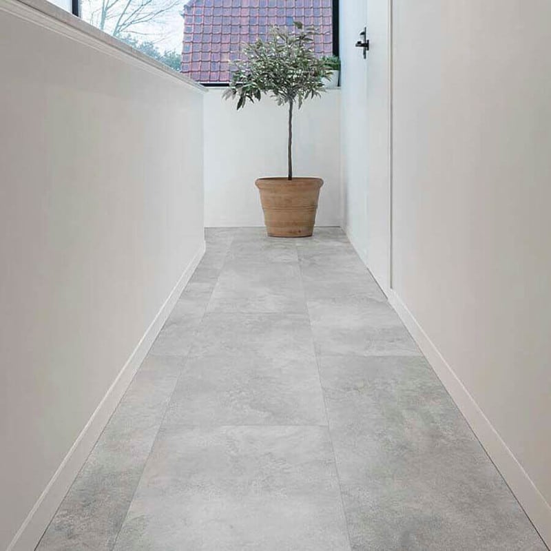 PVC – COREtec Authentics Tile Cyclone 91×47 Grijs