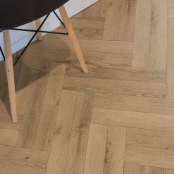 Alternative view of PVC - COREtec Authentics Herringbone Regina 66x11 Beige Visgraat