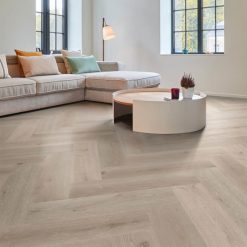 Alternative view of PVC - COREtec Essentials Herringbone Texas Oak H71 91,2x22,8 Lichtbruin Visgraat