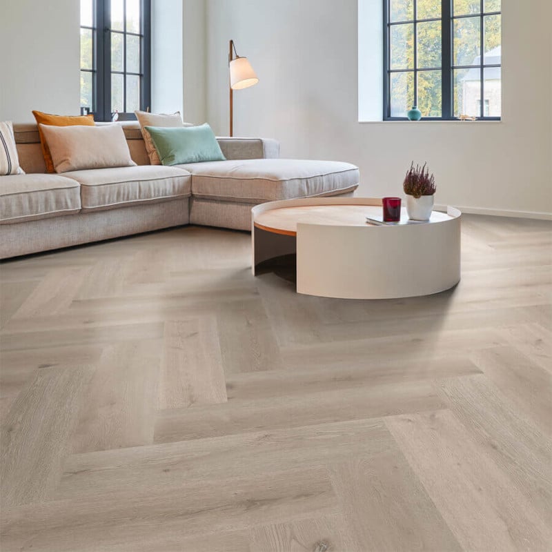PVC – COREtec Essentials Herringbone Texas Oak H71 91,2×22,8 Lichtbruin Visgraat