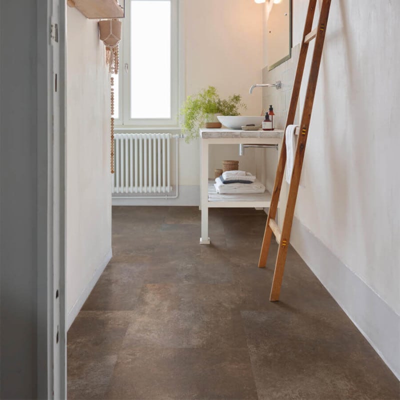 PVC – COREtec Essentials Tile Cosmic Copper 67 61×47 Bruin Koper