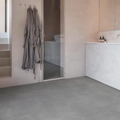 Alternative view of PVC - COREtec Essentials Tile Polished Concrete 95 61x47 Grijs