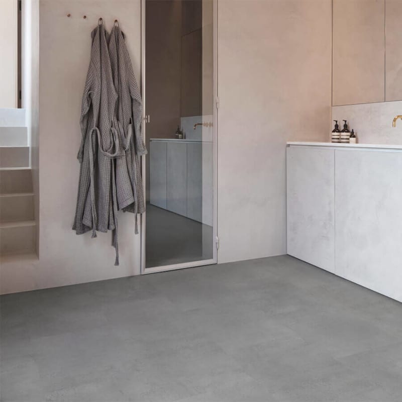 PVC – COREtec Essentials Tile Polished Concrete 95 61×47 Grijs