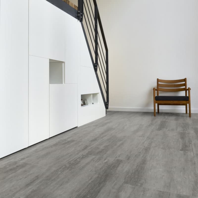 PVC – COREtec Essentials Tile Weathered Concrete 03 61×47 Grijsbruin