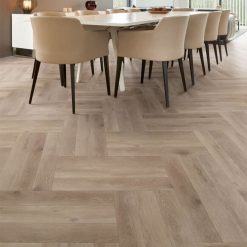 Alternative view of PVC - COREtec Naturals Visgraat Meadow 66x11 Lichtbruin