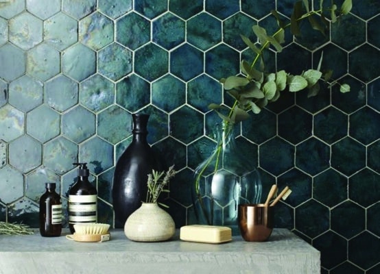 Hexagon tegels toepassingen
