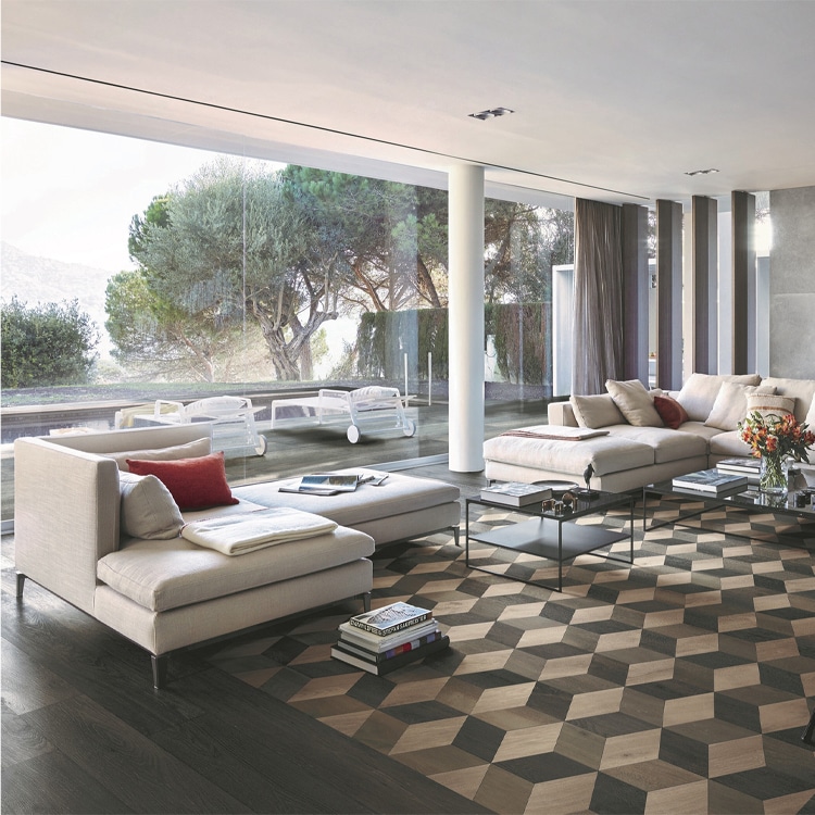 Houtlook Tegels | Keramisch Parket 180x26,5 - Le Bois Cobolo Sfeer