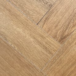 Keramisch Parket - Visgraat Houtlook Tegels 15x90 Nid Whisky Bruin Closeup