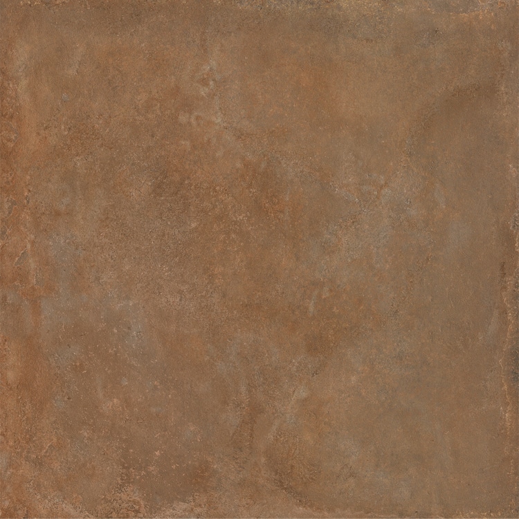 Metallook Tegels 100x100 - S50 Terracotta Roodbruin