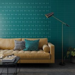 Handvorm Tegels 7,5x30 - Grace Teal Groenblauw Mat Sfeer