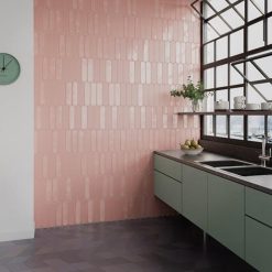 Roze tegels