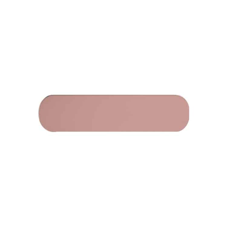 Handvorm Tegels 7,5x30 - Ovaal Grace Blush Roze Hoogglans
