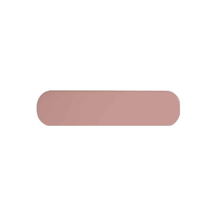 Handvorm Tegels 7,5x30 - Ovaal Grace Blush Roze Mat
