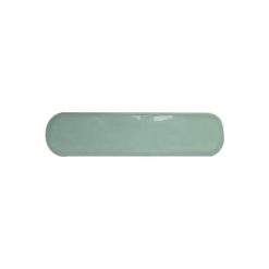 Handvorm Tegels 7,5x30 - Ovaal Grace Sage Groen Hoogglans