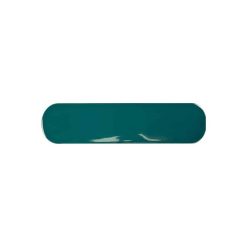 Handvorm Tegels 7,5x30 - Ovaal Grace Teal Groenblauw Hoogglans