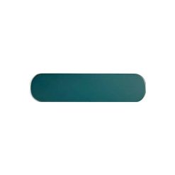 Handvorm Tegels 7,5x30 - Ovaal Grace Teal Groenblauw Mat