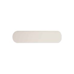 Handvorm Tegels 7,5x30 - Ovaal Grace White Gebroken Wit Hoogglans