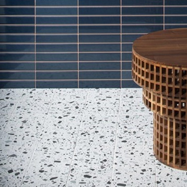 Terrazzo Tegels 18,6x18,6 - Confetti Wit Grijs Terrazzo Tegels 18,6x18,6 - Confetti Wit Grijs