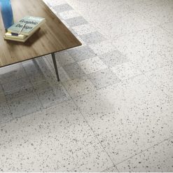 Alternative view of Terrazzo Tegels 60x60 Tile Stories Rialto Silver Naturale Grijs