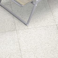 Terrazzolook Tegels 60x60 Tile Stories Rialto Zinc Naturale Wit Grijs