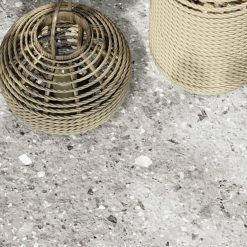 Alternative view of Terrazzo Tegels 60x60 Tile Stories Venice Villa Grey Naturale Grijs