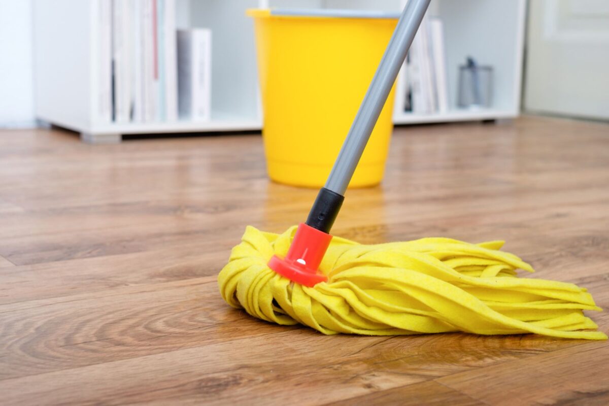 Laminaat PVC schoonmaken