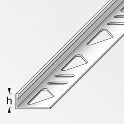 Tegelprofiel Alferpro 10x3000 mm Dimensies