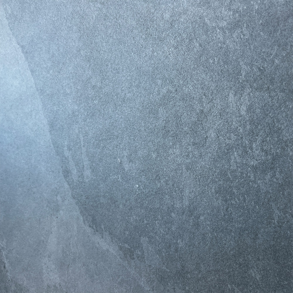 Leisteenlook Tegel 60×60 Grijs Mat Slab Silver Closeup
