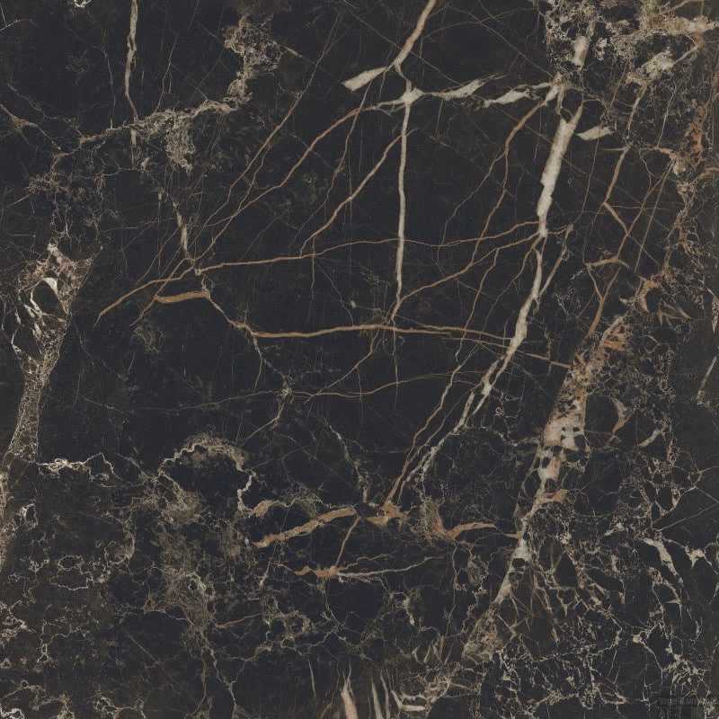 Marmerlook Tegels 60×60 – Ape Lux Night Mat Zwart Bruin