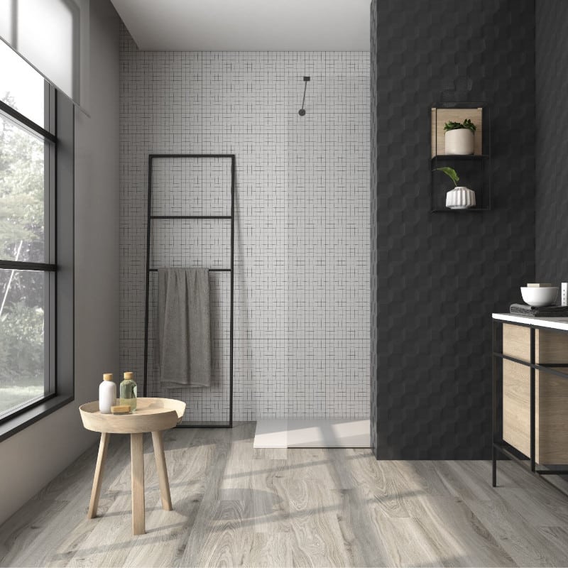 Wandtegel Brilliant 90×30 Blanco Wit
