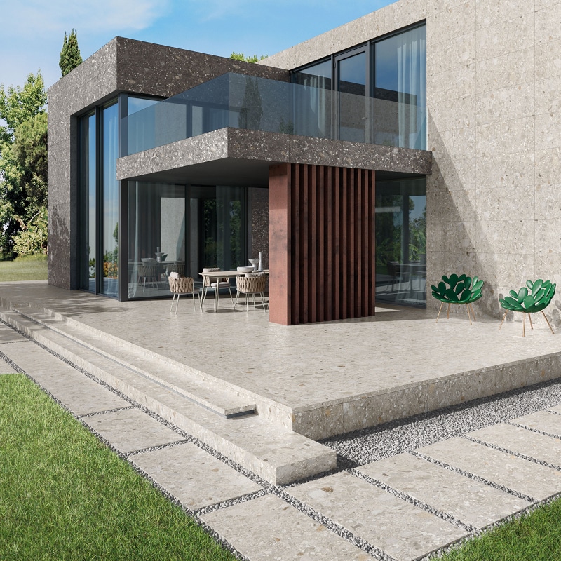 Terrazzo Look Tegels Ceppo Di Gres 60x120 Avorio Lichtbruin Ivoor Terrazzo Look Tegels Ceppo Di Gres 60x120 Avorio Lichtbruin Ivoor