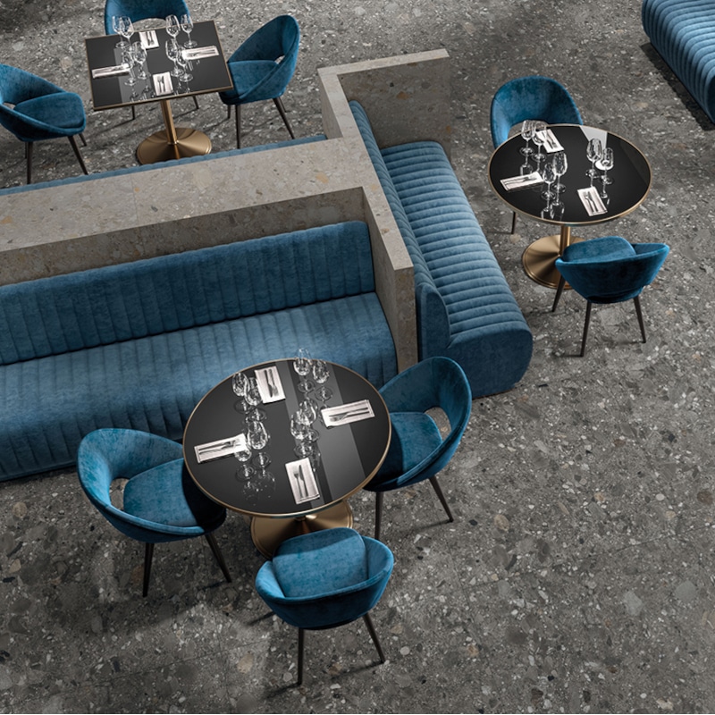 Terrazzo Look Tegels Ceppo Di Gres 60x60 Nero Zwart Grijs Terrazzo Look Tegels Ceppo Di Gres 60x60 Nero Zwart Grijs