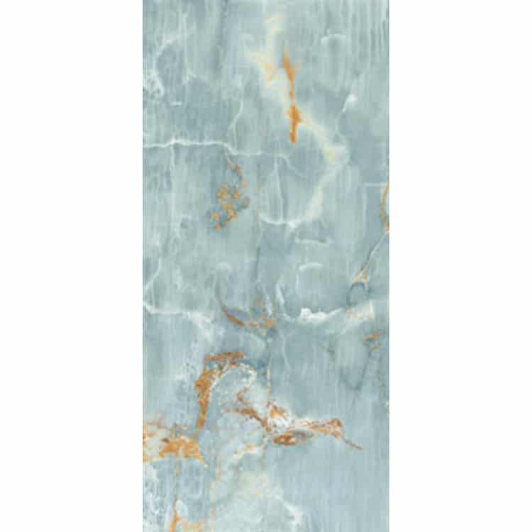 Marmerlook Tegel Slabs 260×120 – TR-BLU Lichtblauw Hoogglans