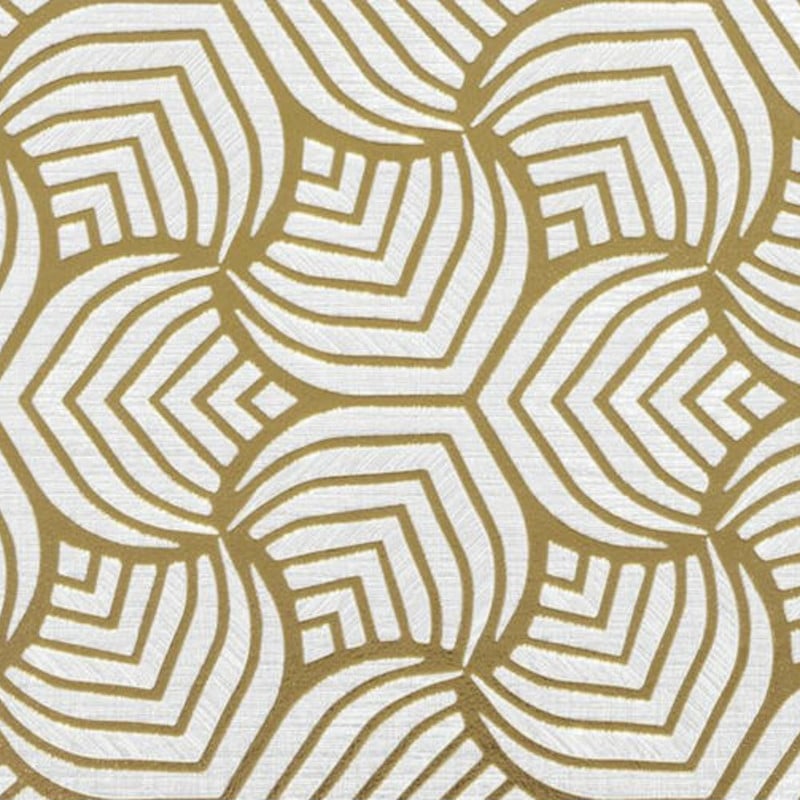 Wandtegel Glaze 90×30 Spike Dorado Wit Goud