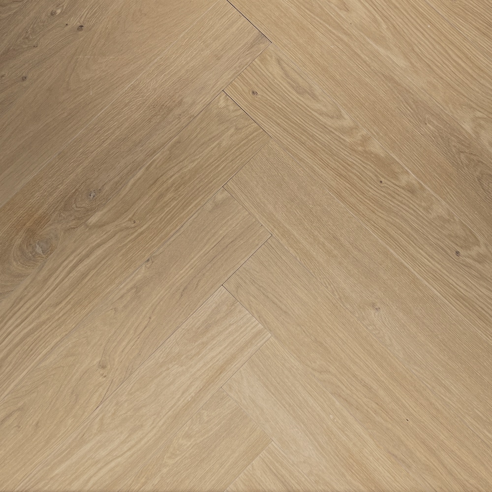 Visgraattegels in onze showroom