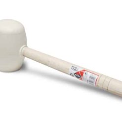 Gereedschappen - Rubber Hamer Wit 500 gr Rond