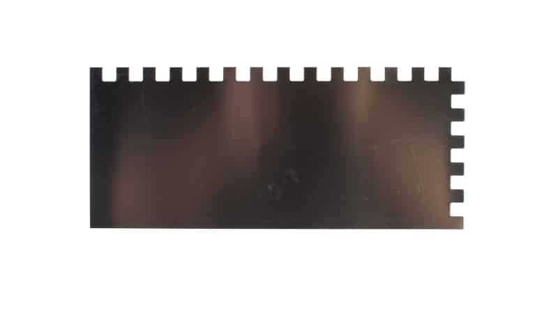 Gereedschappen - Lijmspaan Roestvrij 28 cm 10x10 mm
