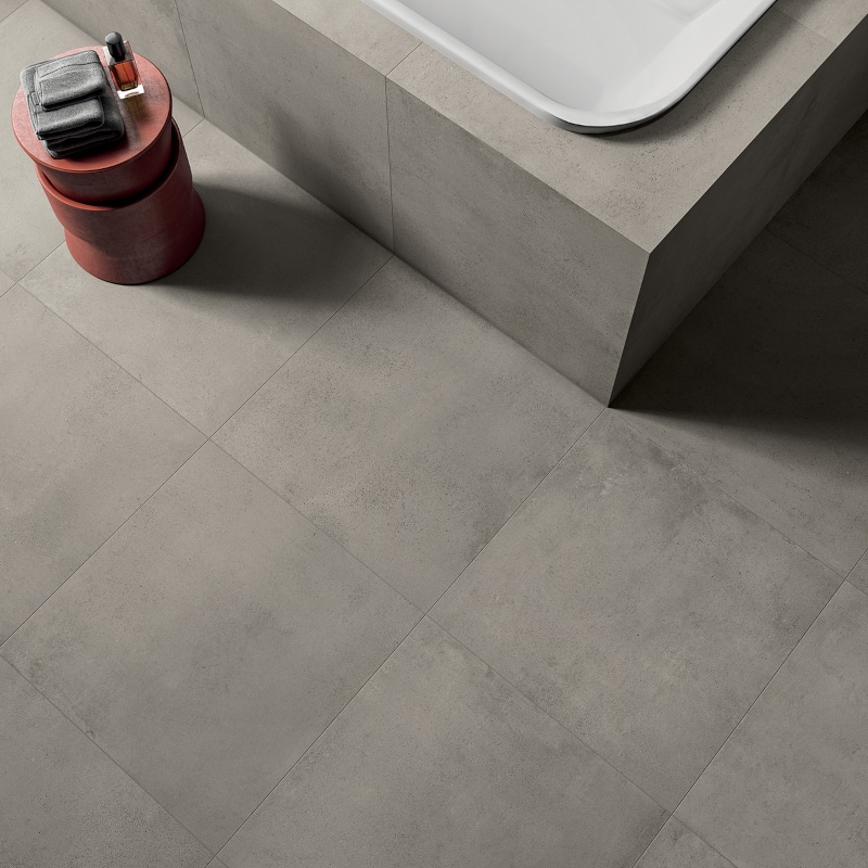 Vloertegel | Wandtegels 100×100 – Infinity Concrete Grijs