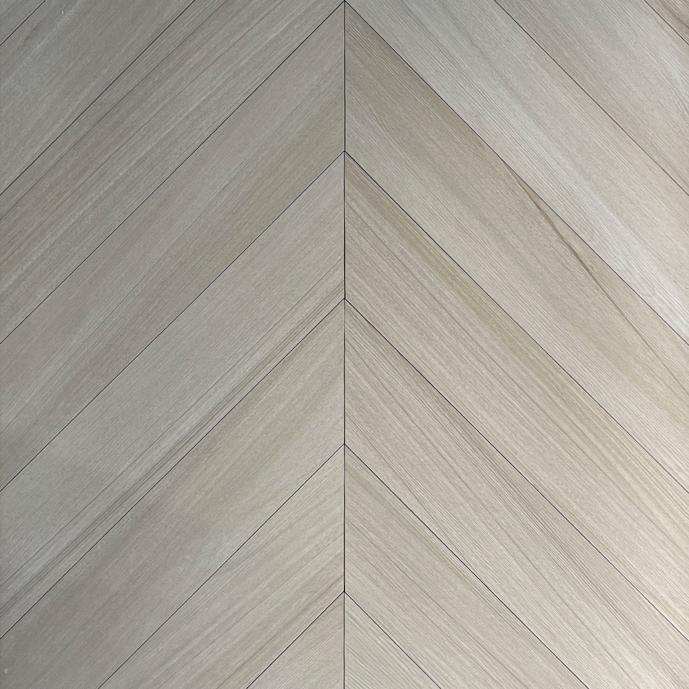 Keramisch Parket – Hongaarse Punt Tegels 15,1×75 Afromosia Avorio Beige
