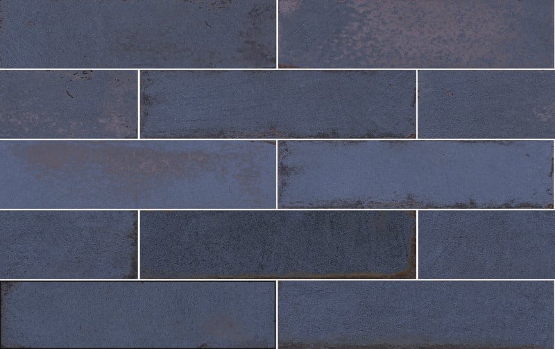 Handvorm Tegel 7×28 Ape Murus Oceanum Blauw