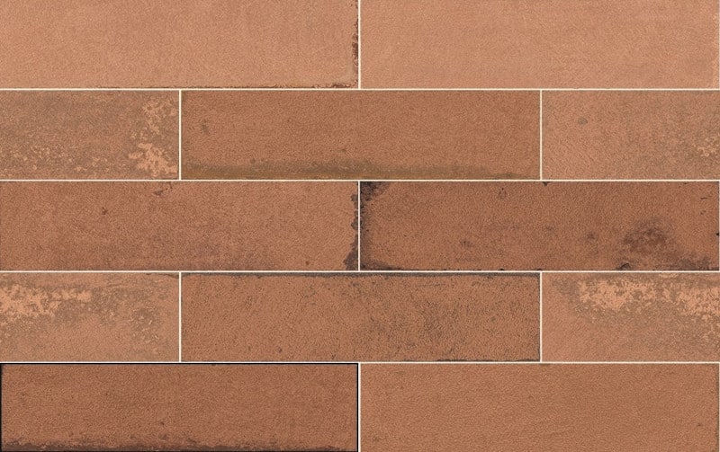 Handvorm Tegel 7×28 Ape Muris Terra Oranje Bruin