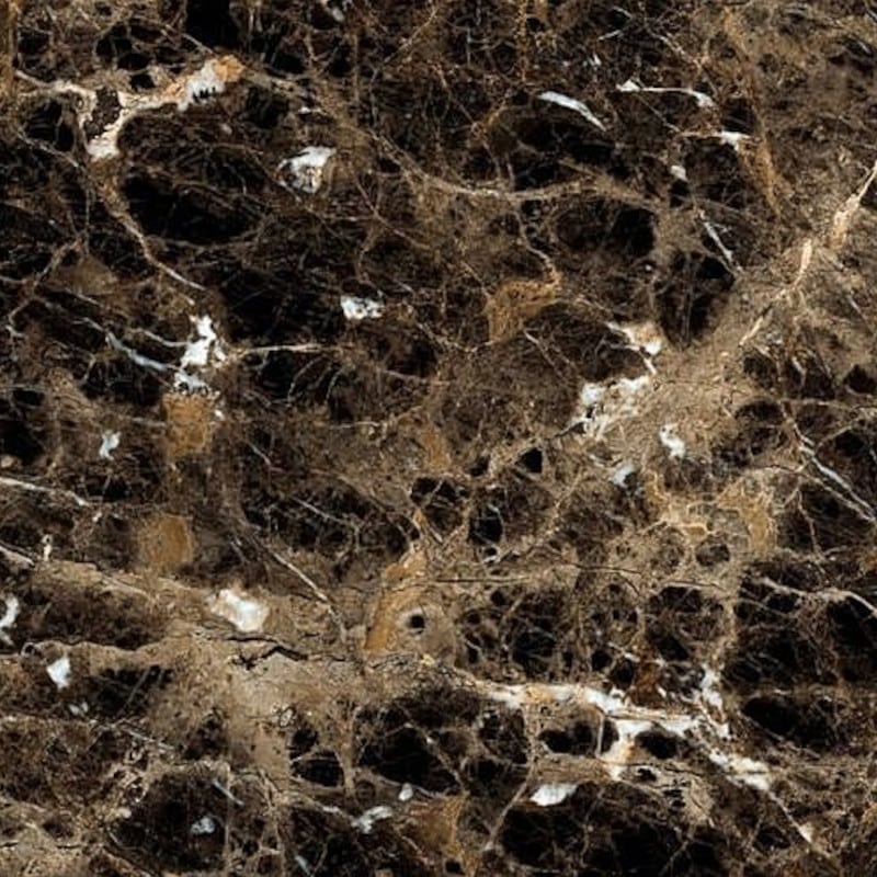 Marmerlook Tegels Incanto 120×120 – Emperador Glossy Zwart Bruin