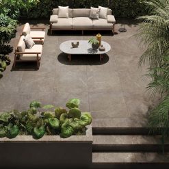 Alternative view of Vloertegel | Wandtegels 120x120 - Archistone Taupe
