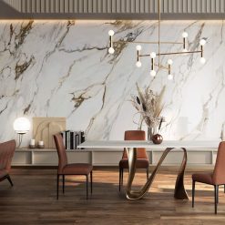 Alternative view of Marmerlook Tegel 120x120 - Macchia Antica Wit Beige