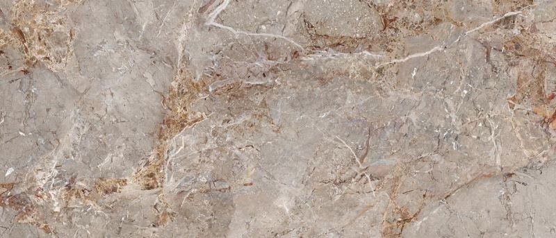 Marmerlook Tegel Slabs 280×120 – Breccia Argentum Bruin Beige