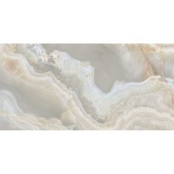 Marmerlook Tegel Slabs 280×120 – Onice Iride Argento Grijs Beige